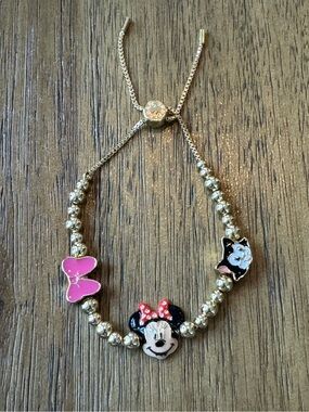 BaubleBar Minnie Mouse Adjustable Bracelet!
